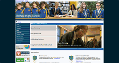 Desktop Screenshot of belfasthigh.org.uk